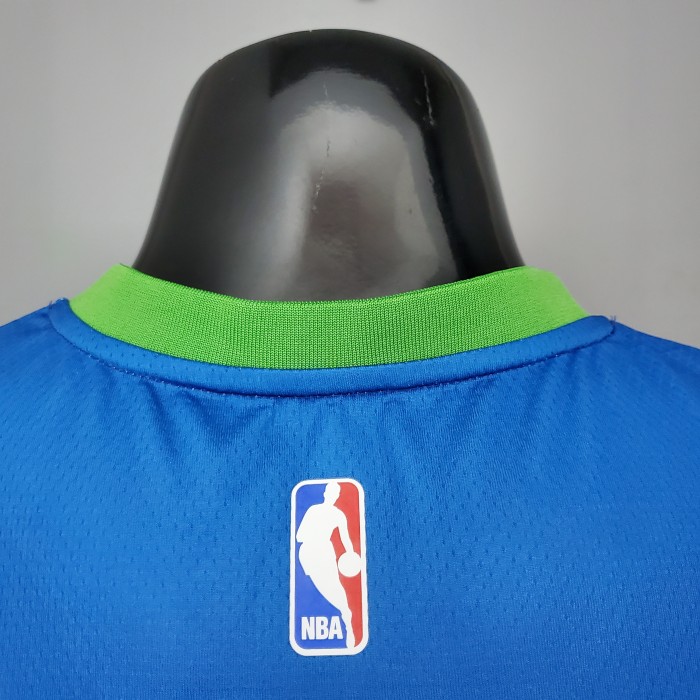 Luka Doncic Dallas Mavericks Swingman Jersey Blue Idol