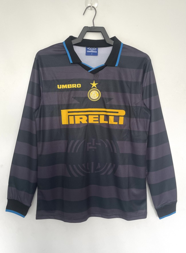 Inter Milan Third Long Sleeve Retro Jersey 1997/98