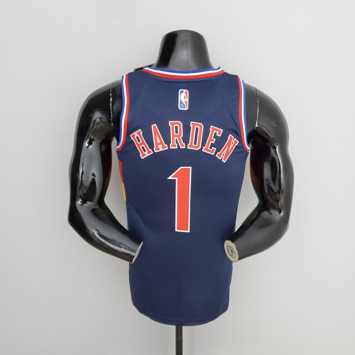 James Harden Philadelphia 76ers 2021/22 Swingman Jersey Royal Blue