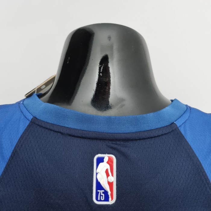 Andrew Wiggins Minnesota Timberwolves 75th Anniversary 2022 Swingman Jersey Blue