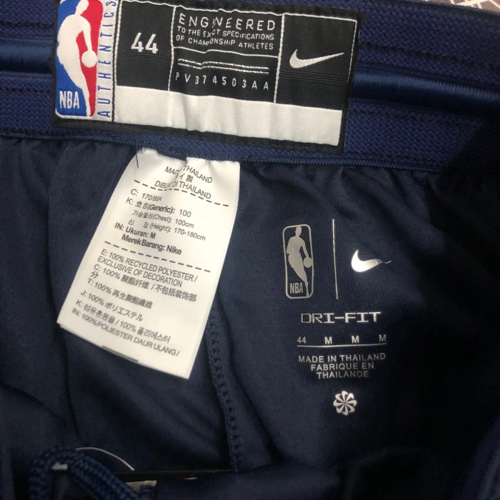 Memphis Grizzlies Swingman Shorts  Navy  20/21  Icon Edition
