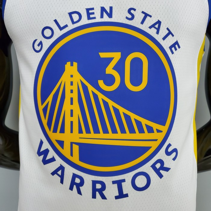 Stephen Curry Golden State Warriors 75th Anniversary Swingman Jersey White
