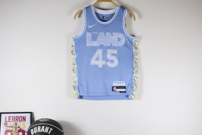 Cleveland Cavaliers Kids City Edition Jersey 2024 NO.45 MITCHELL