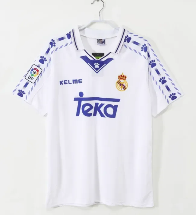 Real Madrid Home Retro Jersey 1996/97