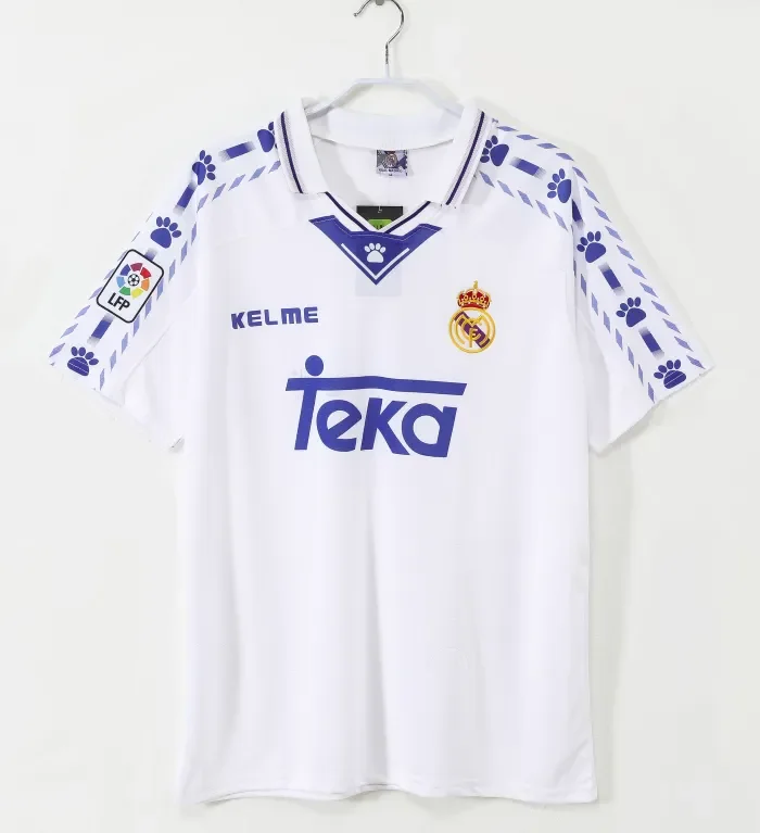 Real Madrid Home Retro Jersey 1996/97