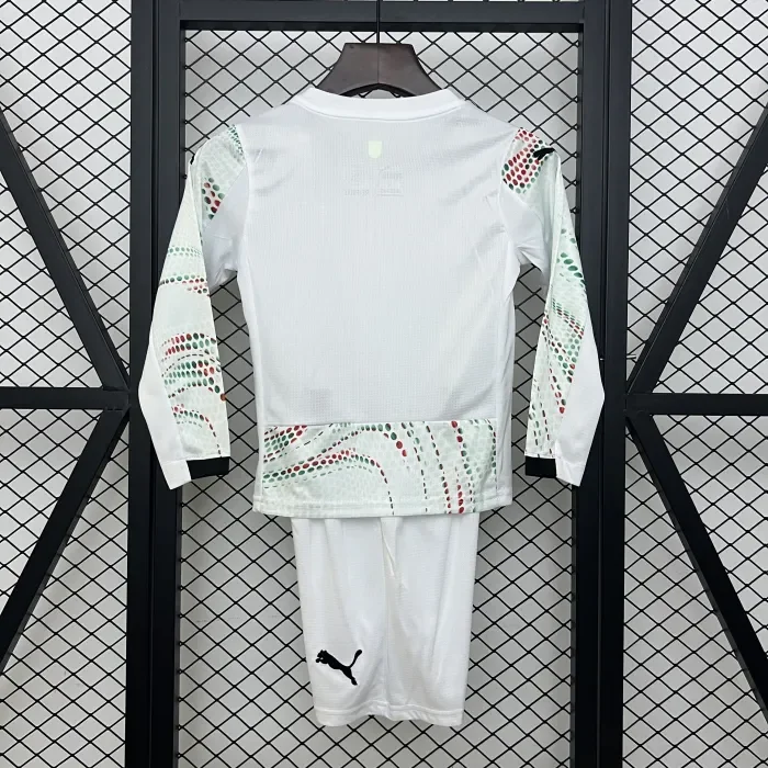 Portugal 2025 Away Long Sleeve Kids Suit