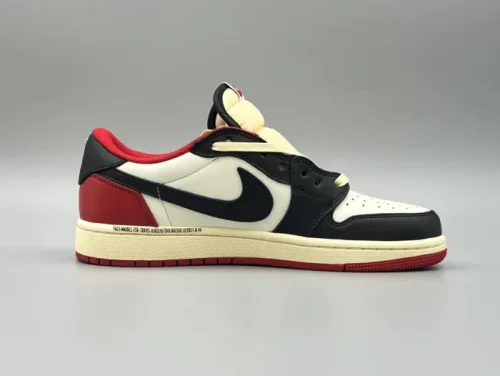 Travis Scott x Air Jordan 1 Black and Red