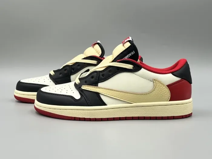 Travis Scott x Air Jordan 1 Black and Red