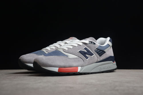 New Balance 998 Grey Navy Red' M998GNR