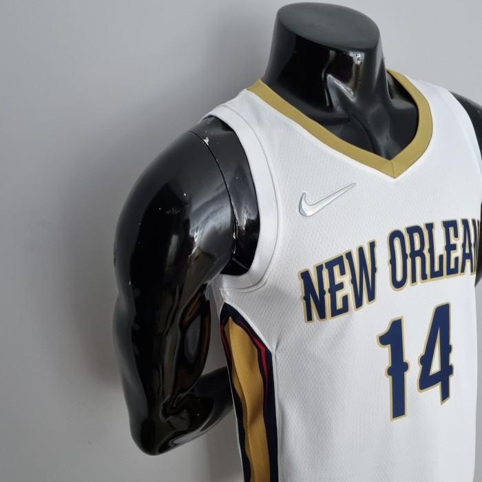 Brandon Ingram New Orleans Pelicans 75th Anniversary Swingman Jersey White