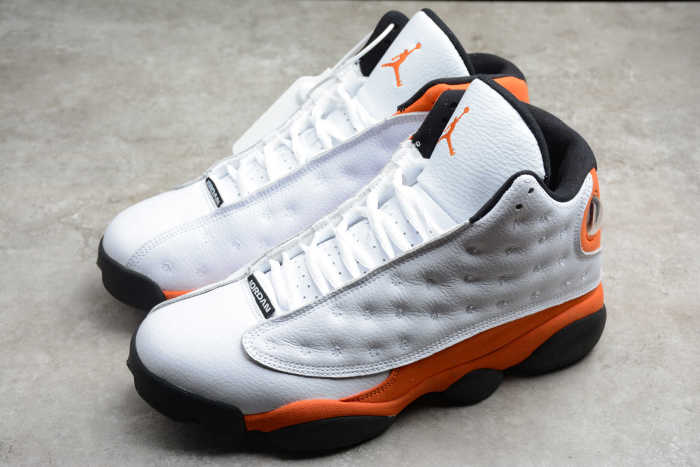Air Jordan 13 Retro Starfish White Orange Black 414571-108