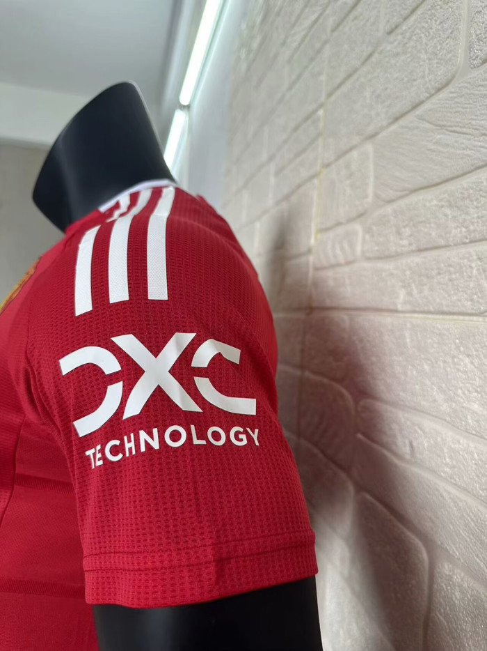 Manchester United Home Player Jersey 24/25