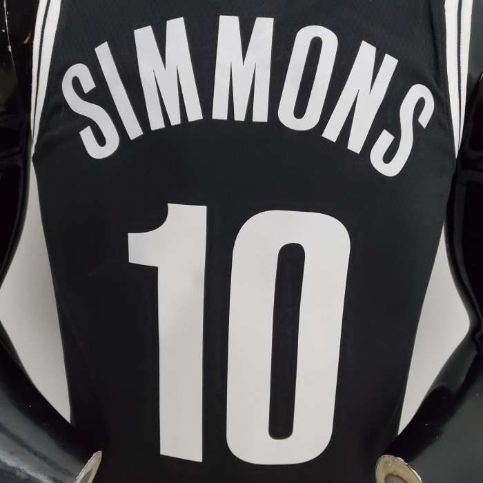 Ben Simmons Brooklyn Nets 75th Anniversary Swingman Jersey Black