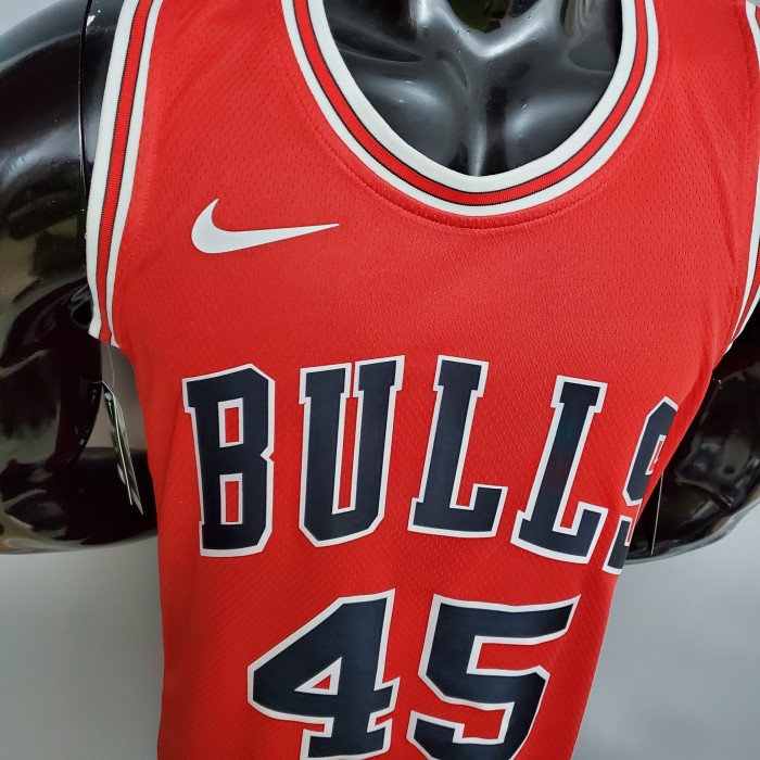 Michael Jordan Chicago Bulls Swingman Jersey Red
