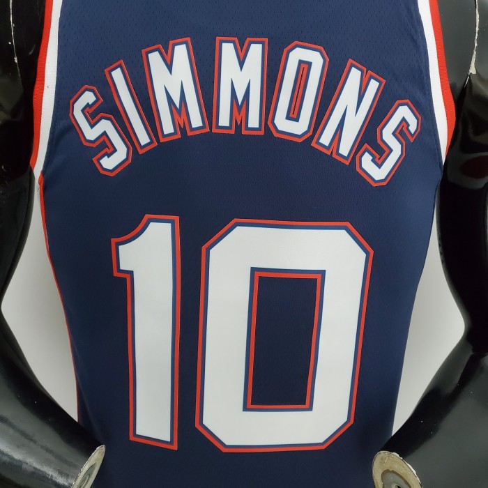 Ben Simmons Brooklyn Nets 2022 City Edition Swingman Jersey Blue