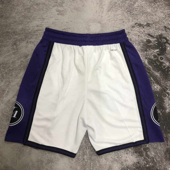Los Angeles Lakers Team Basketball Shorts white City Edition 23/24
