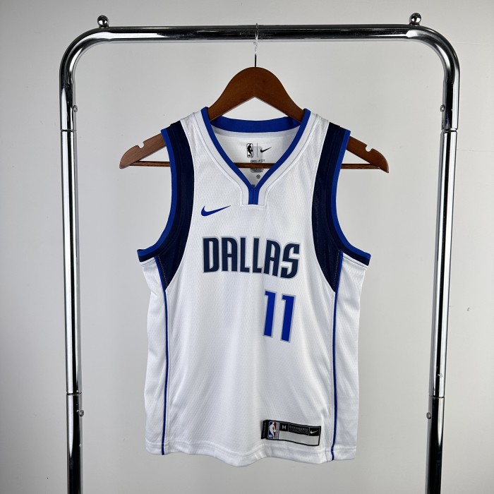 Dallas Mavericks Kids Jersey White City Edition 22/23 No.11 IRVING