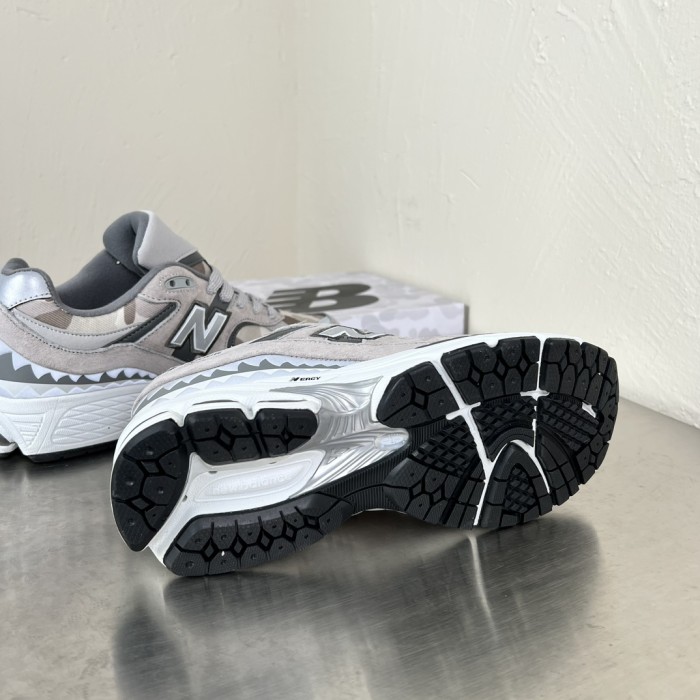 NBxBape M2002RGB Grey