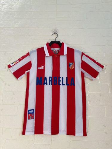 Atletico Madrid Home Retro Jersey 1997/98