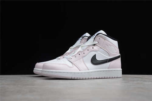 Air Jordan 1 Mid Barely Rose White Pink Mid BQ6472-500