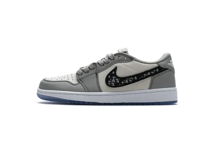 Dior x Air Jordan 1 Low 'Wolf Grey' CN8608-002