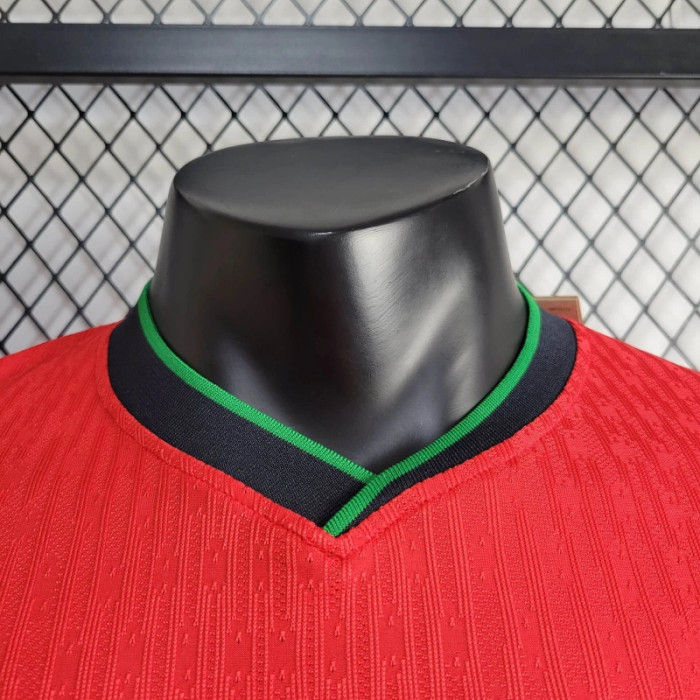 Portugal 2024 Euro Home Player Version Man Jersey