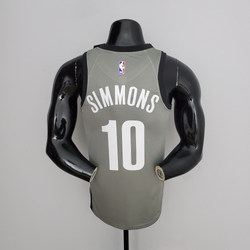 Ben Simmons Brooklyn Nets Flying Man Swingman Jersey Gray