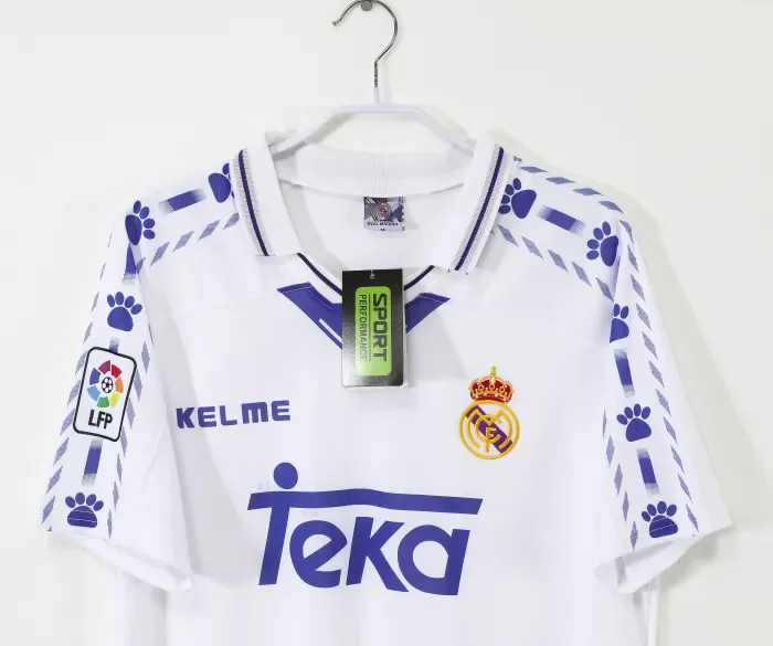 Real Madrid Home Retro Jersey 1996/97