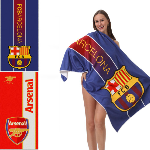 Football F.Cs Towel Microfiber Beach Towel Absorbent Quick dry Soft Yoga Swimming Resort Mountain Climbing Towel