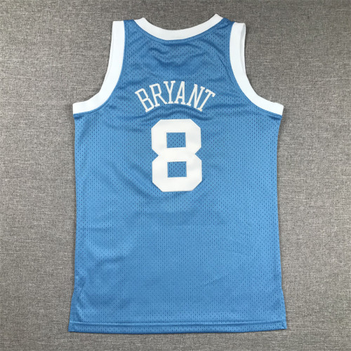 Los Angeles Lakers Kids Jersey Blue four stars 04/05 NO.8 BRYANT