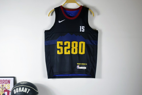 Denver Nuggets Kid Jersey City Edition 23/24 NO.15 JOKIC