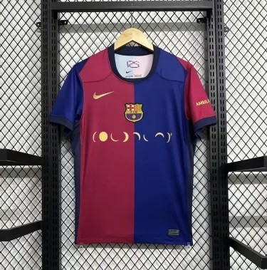 Coldplay X Barcelona Home Men Jersey 24-25
