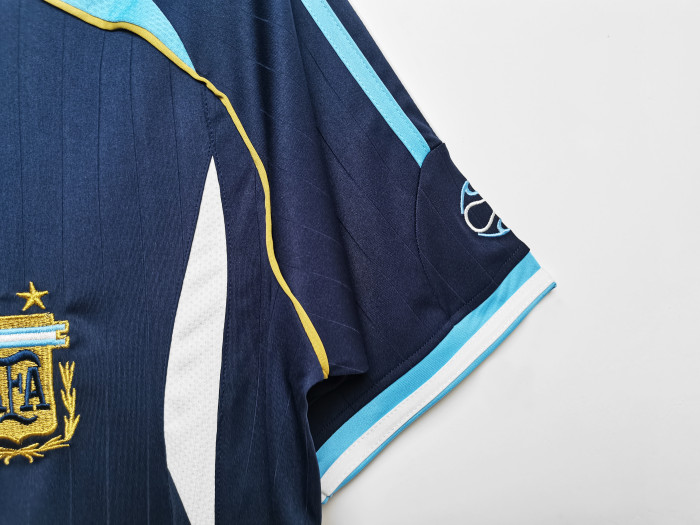 Argentina Away Retro Jersey 2006