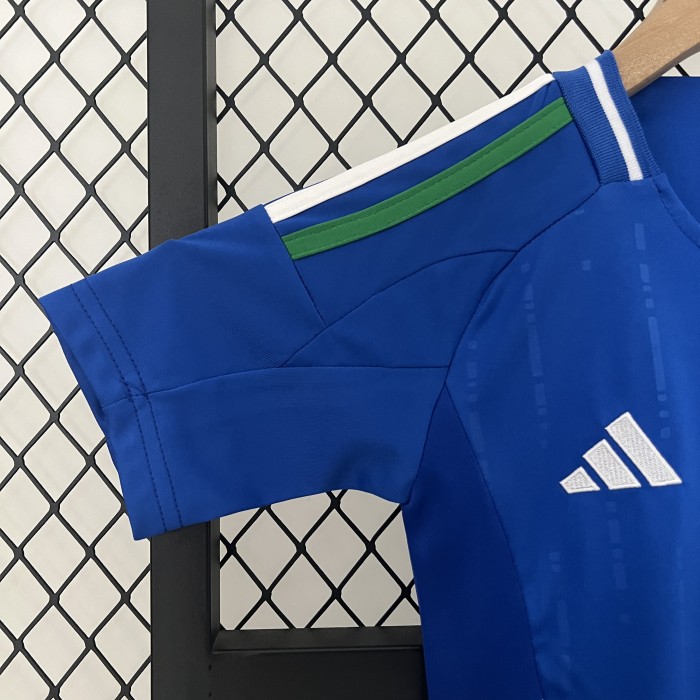 Italy Euro 2024 Home Kids Suit