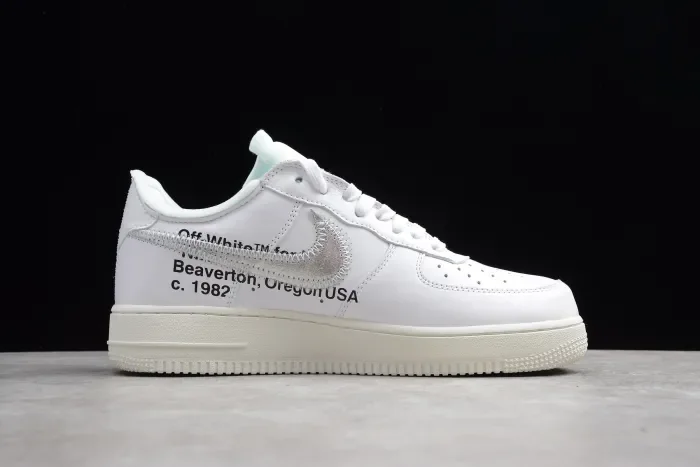 Conplex Con Off-White x MoMa x Air Force 1'07 Virgil White with Zip-Tie AV5210-100