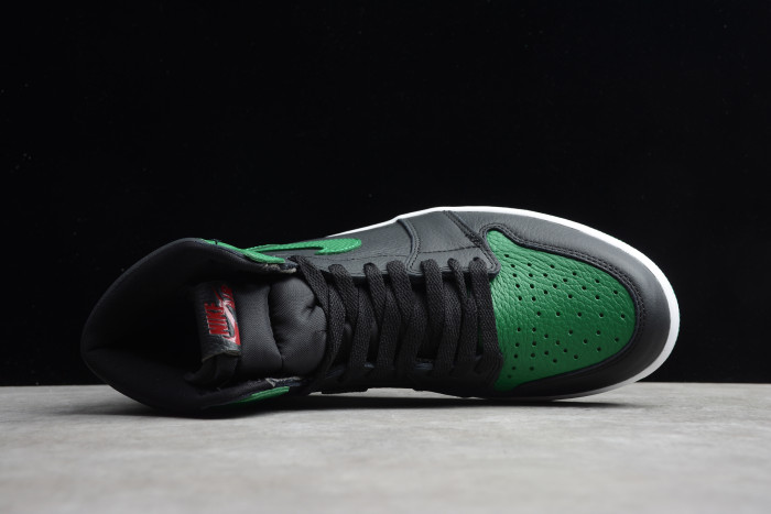 Air Jordan 1 Retro High OG Pine Green White Black Gym Red 555088-030