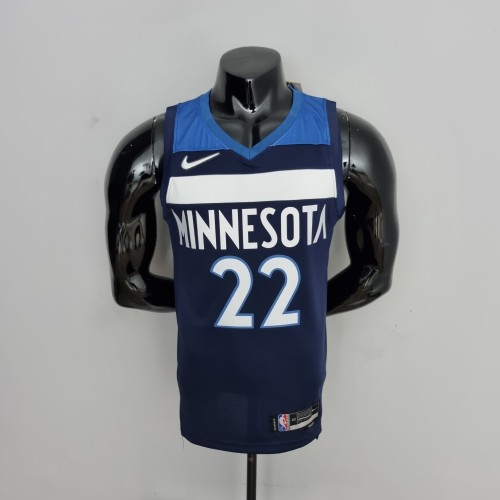 Andrew Wiggins Minnesota Timberwolves 75th Anniversary 2022 Swingman Jersey Blue
