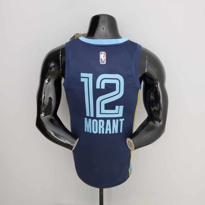 Ja Morant Memphis Grizzlies 75th Anniversary Swingman Jersey Blue