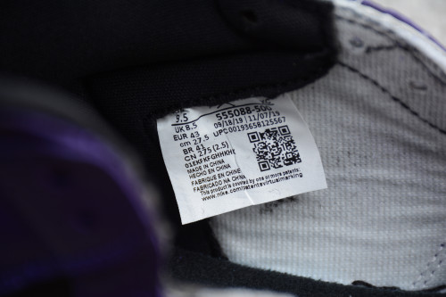 Air Jordan 1 Retro High Court Purple White 555088-500