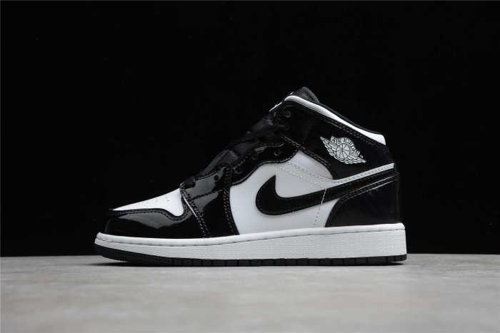 Air Jordan 1 Mid SE All-Star Carbon Fiber GS 2021 DD2192-001 Black White