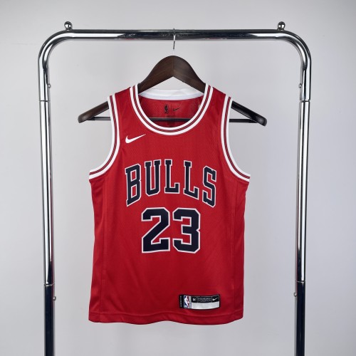 Chicago Bulls KIds Jersey Red NO.23 JORDAN