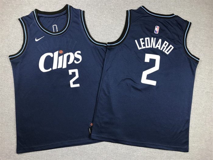 Nile Clippers Kids Jersey Blue City Edition 23/24 NO.2 LEONARO