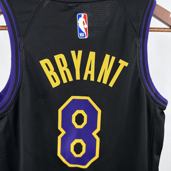 Los Angeles Lakers Kids Jersey City Edition 2023 No. 8 BRYANT