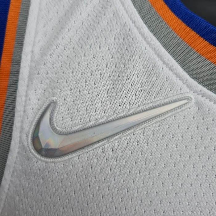 Jeremy Lin New York Knicks 75th Anniversary Swingman Jersey White
