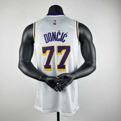 Luka Dončić Los Angeles Lakers Swingman Jersey White