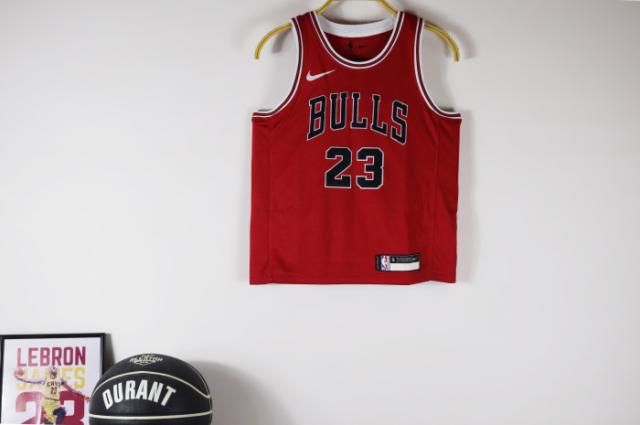 Chicago bulls Kids basketball vintage Jersey 2023 NO.23 JORDAN