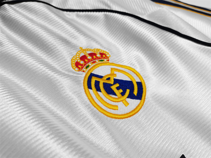 Real Madrid Home Retro Jersey 99/00