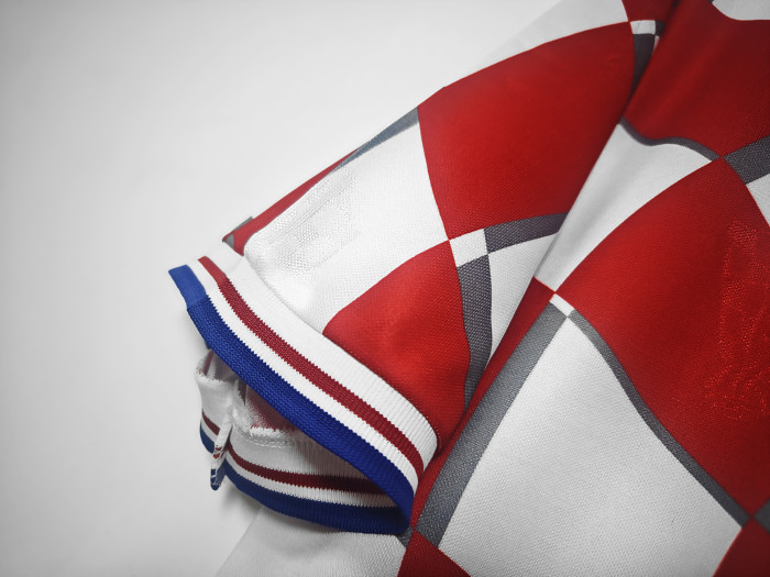 Croatia Home Retro Jersey 1998