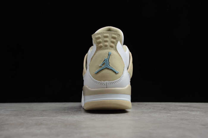 Air Jordan 4 Retro Sand Linen White Yellow 487724-118
