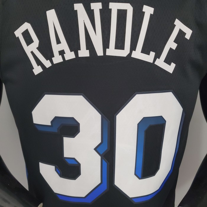 Julius Randle New York Knicks City Edition Swingman Jersey Black